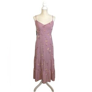 Trixxi-(L) Pink Floral Dress (0034)